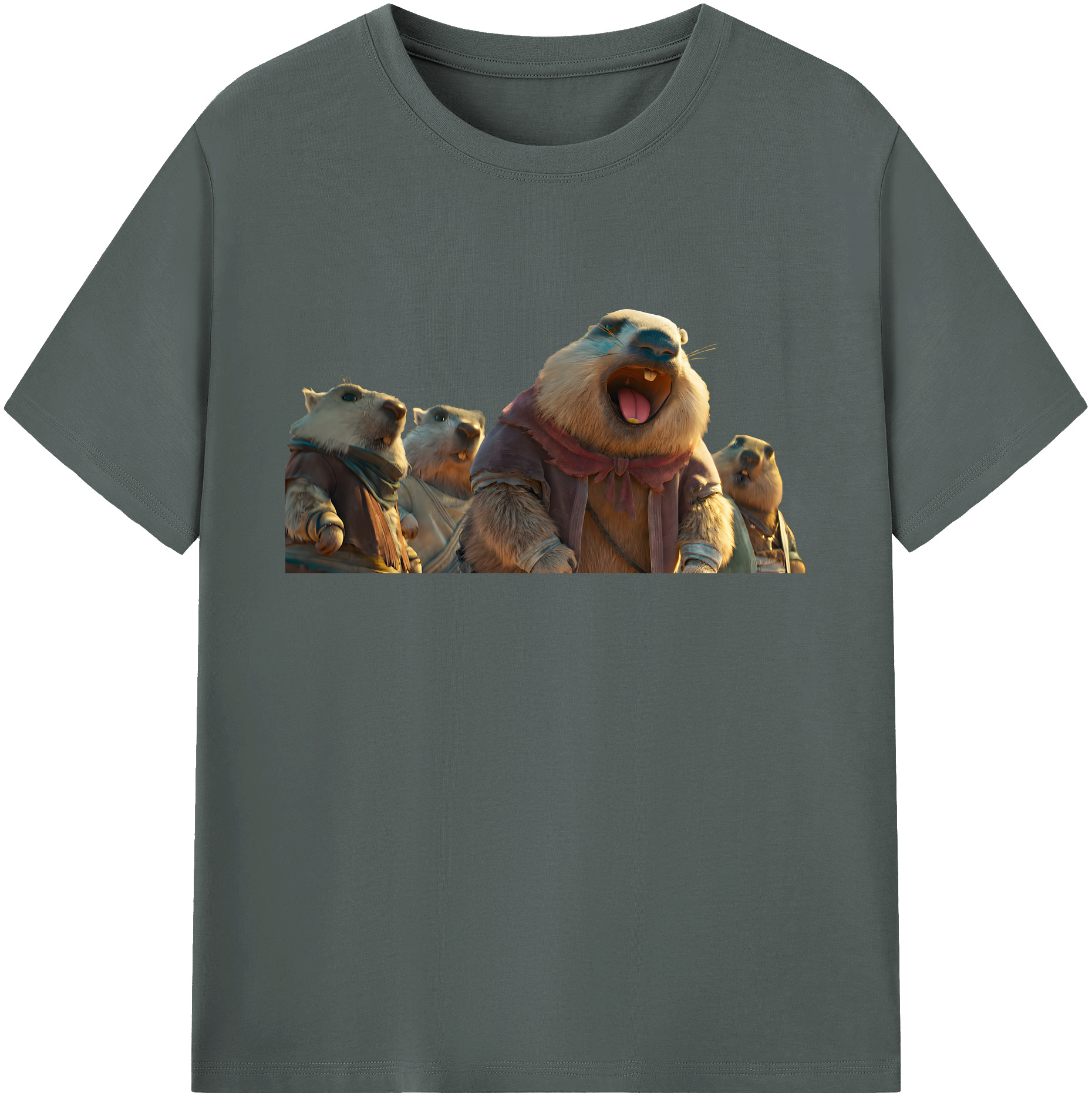 （画像用） Ne Zha 2 ナタ 魔童の大暴れ 綿100％ メンズ半袖Tシャツ｜肌触りやわらか＆通気性